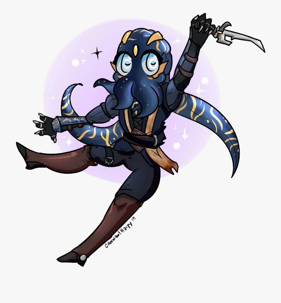 Transparent Mind Flayer Png - Dnd Gnome Mind Flayer, Transparent Clipart