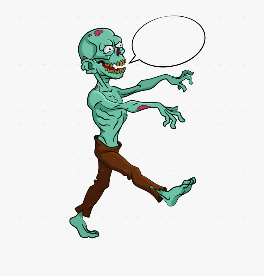 Zombie, Transparent Clipart