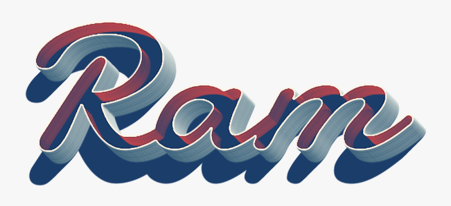 Transparent Ram Png - Ram Name Photo Download, Transparent Clipart