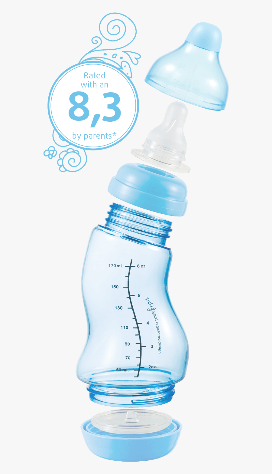 S Bottle Baby, Transparent Clipart