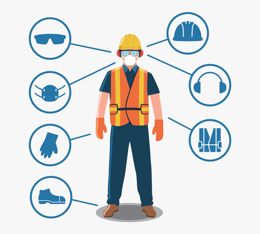 Health And Safety - Ppe Safety, Transparent Clipart