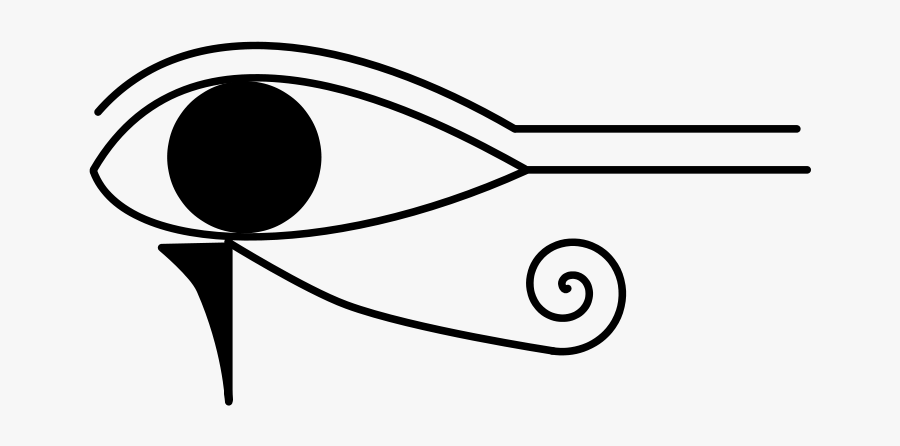 Free Eye Of Horus - Easy Ancient Egypt Art, Transparent Clipart