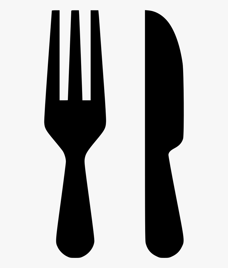 Fork And Knife - Transparent Fork And Knife Icon, Transparent Clipart