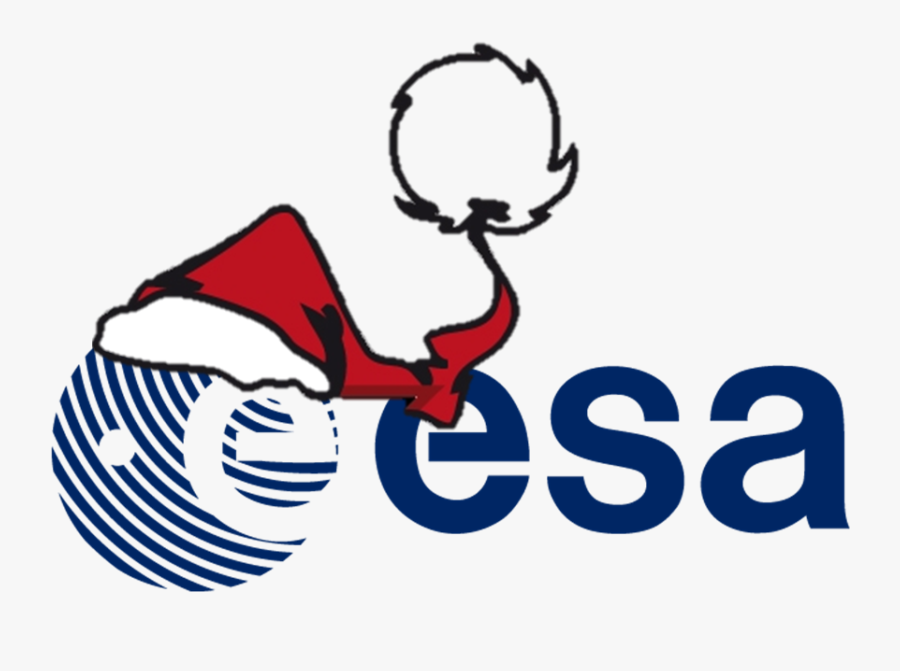 Esachristmas - European Space Agency Logo, Transparent Clipart