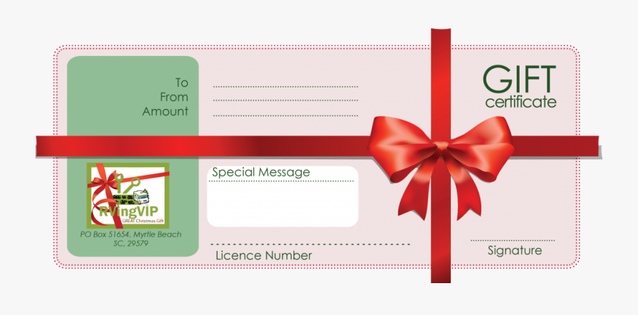 Clip Art Voucher Transprent Png - Gift Certificate Template Photoshop, Transparent Clipart