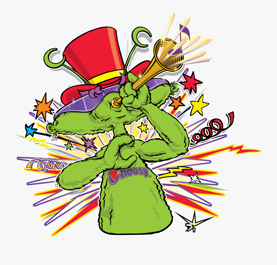 Choosy Would Like To Wish All Of His Friends A Happy, Transparent Clipart