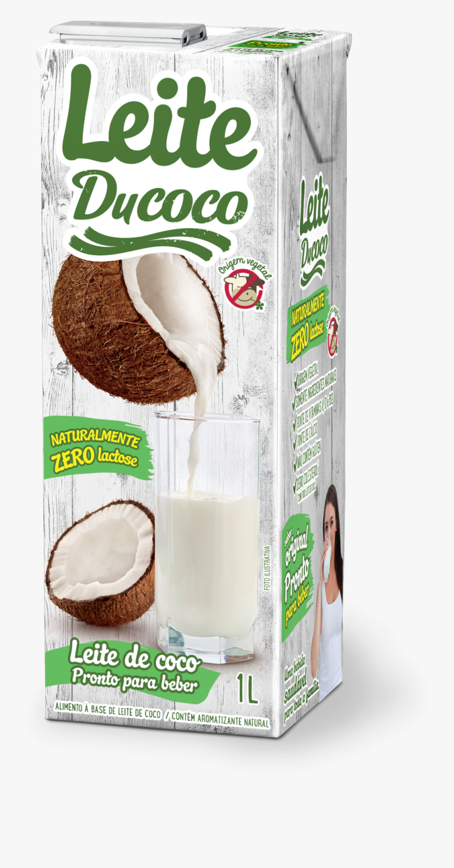 Garrafa De Leite De Coco, Transparent Clipart