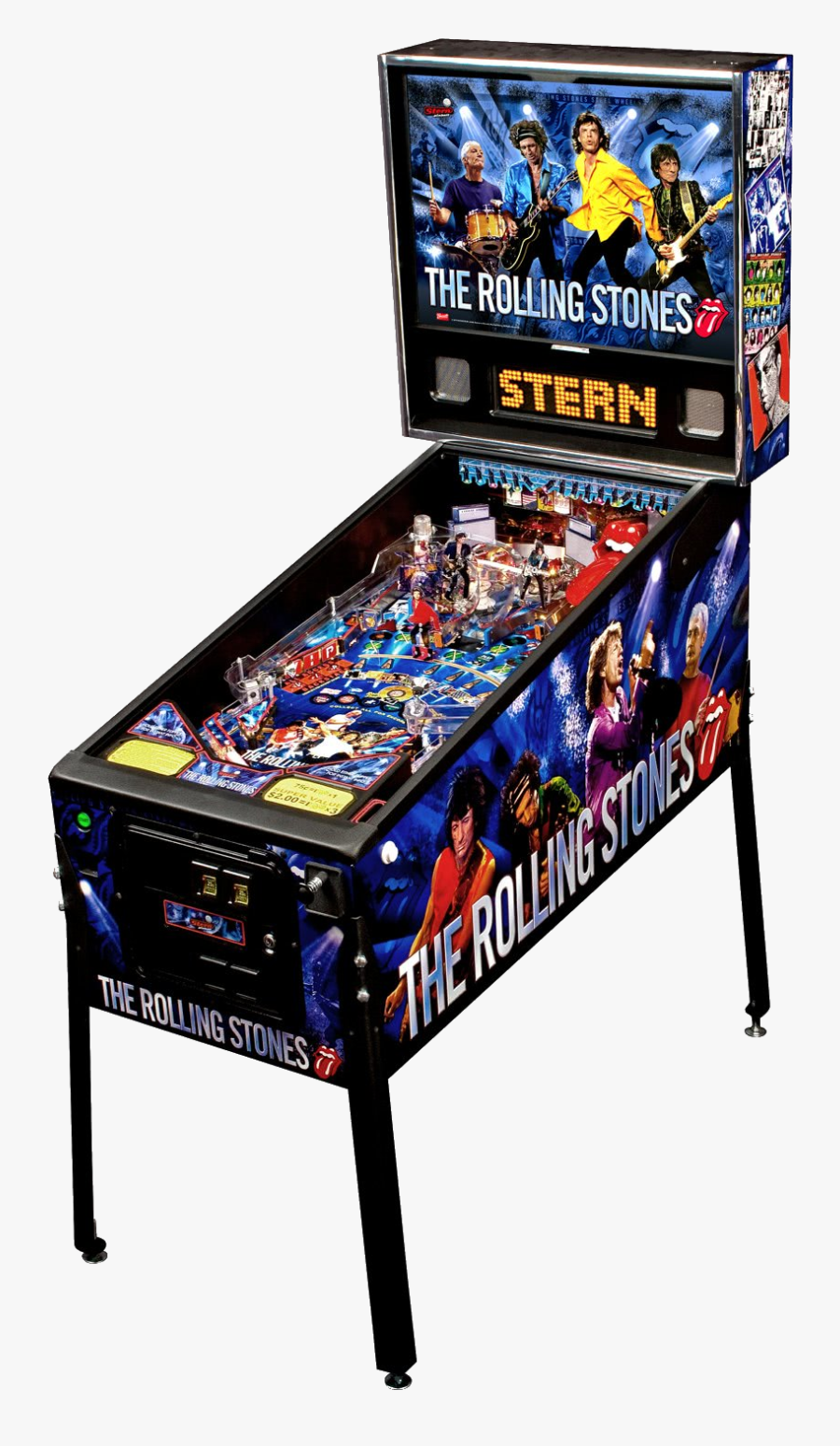 Rolling Stones Pinball Machine Hire, Transparent Clipart