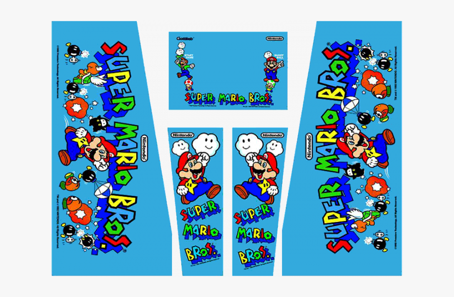 Super Mario Pinball Decal, Transparent Clipart
