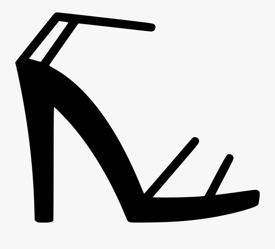 Sandal High Heels Footwear Fashion Shoe Comments Clipart, Transparent Clipart