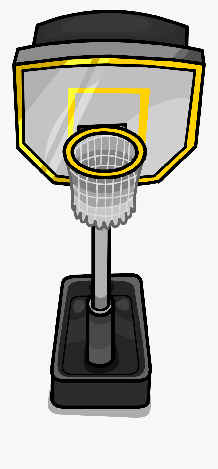 Basketball Hoop Sprite, Transparent Clipart
