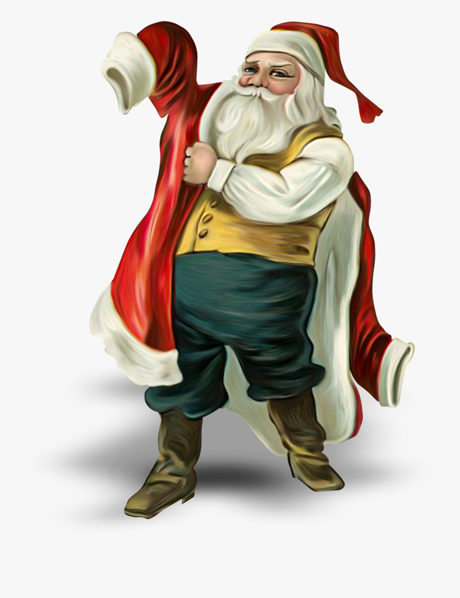 Vc Dearsanta El Sh - Santa Claus, Transparent Clipart
