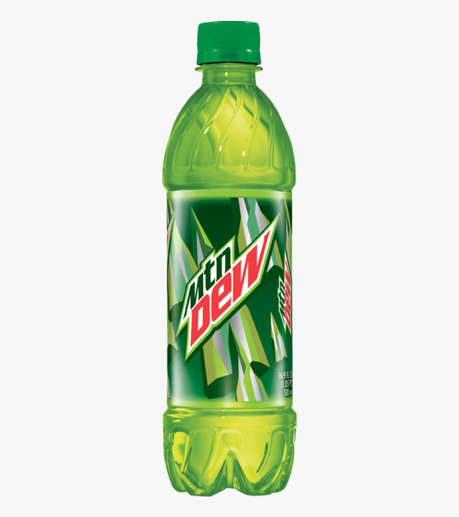 Mt Dew Bottle, Transparent Clipart