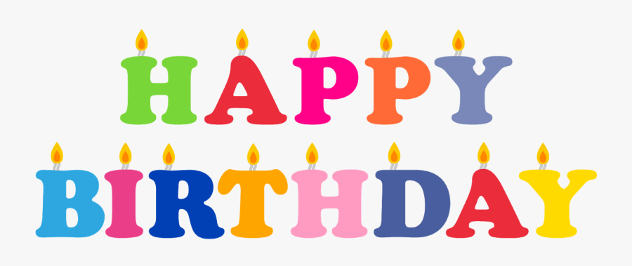 Transparent Happy Birthday Vector Png, Transparent Clipart