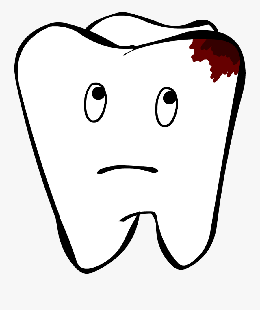 Transparent Eminem Clipart - Diente Con Caries Dibujo, Transparent Clipart