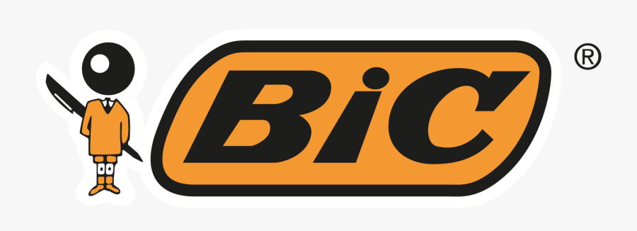 Gallaghers Top Stationers Standard Bic Logo - Bic, Transparent Clipart