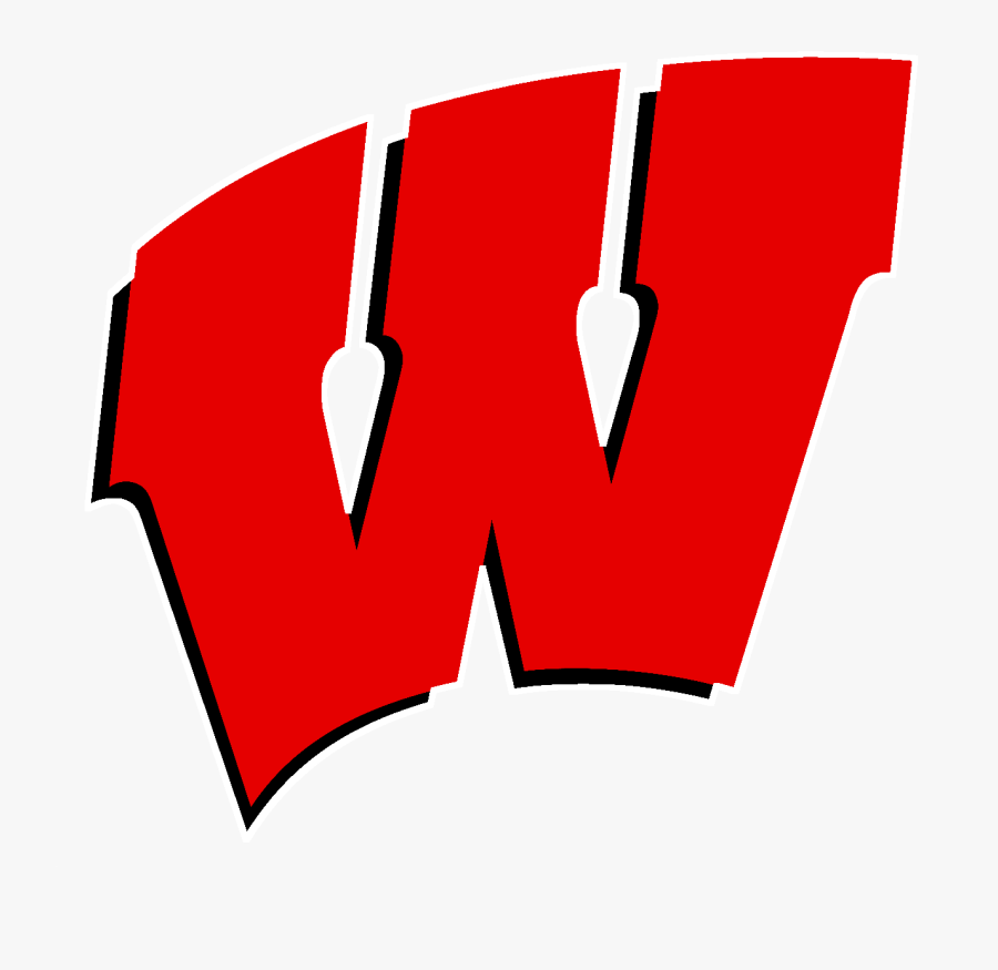 Wah - Draw The Wisconsin Badgers Logo, Transparent Clipart