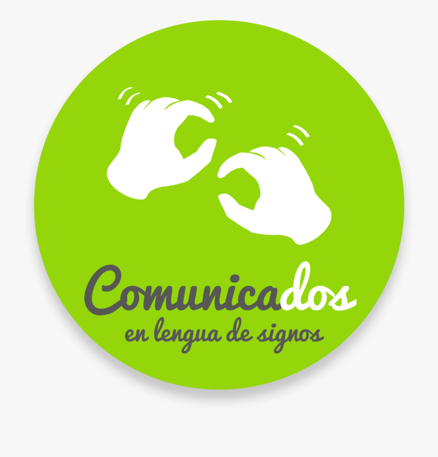 Clip Art Comunicados Lengua De Signos - Graphic Design, Transparent Clipart
