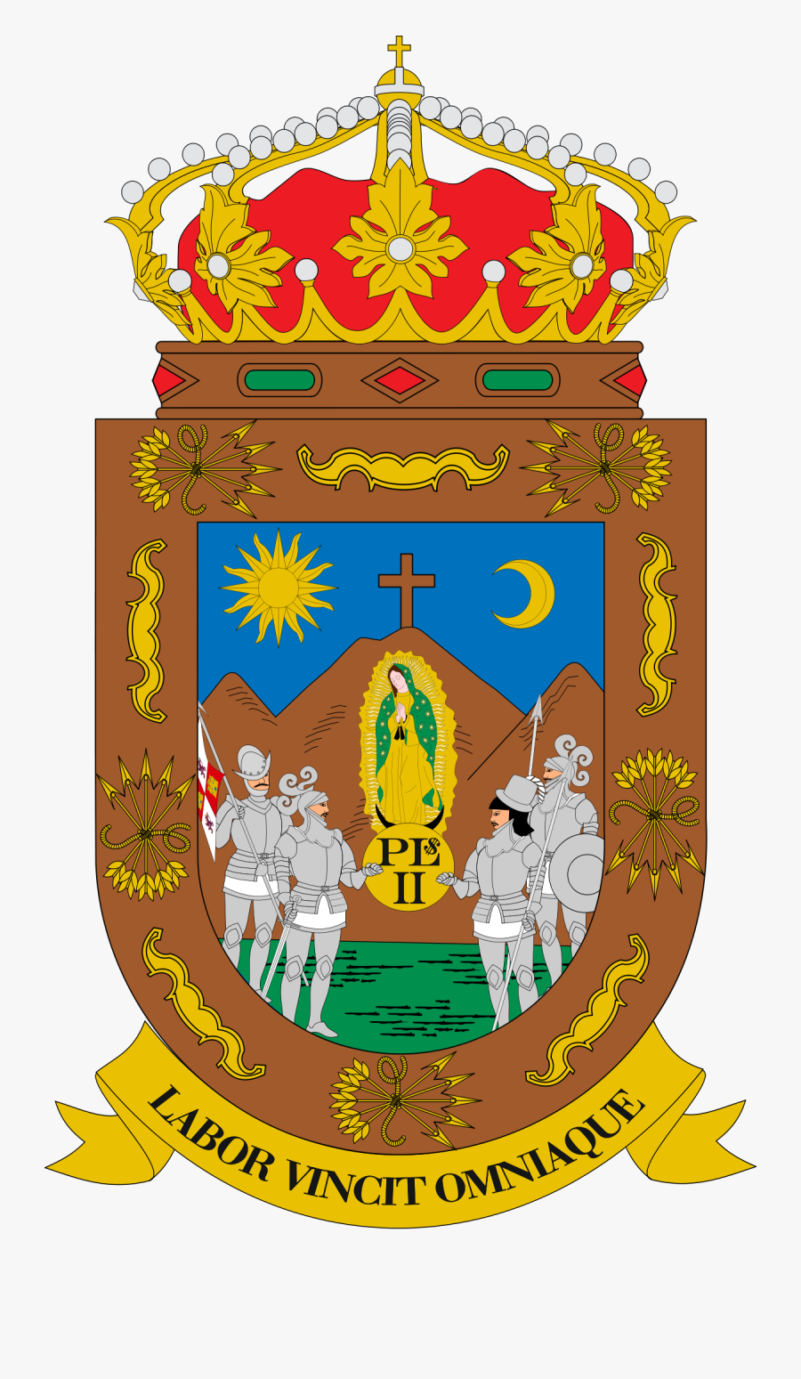 Zacatecas Coat Of Arms, Transparent Clipart