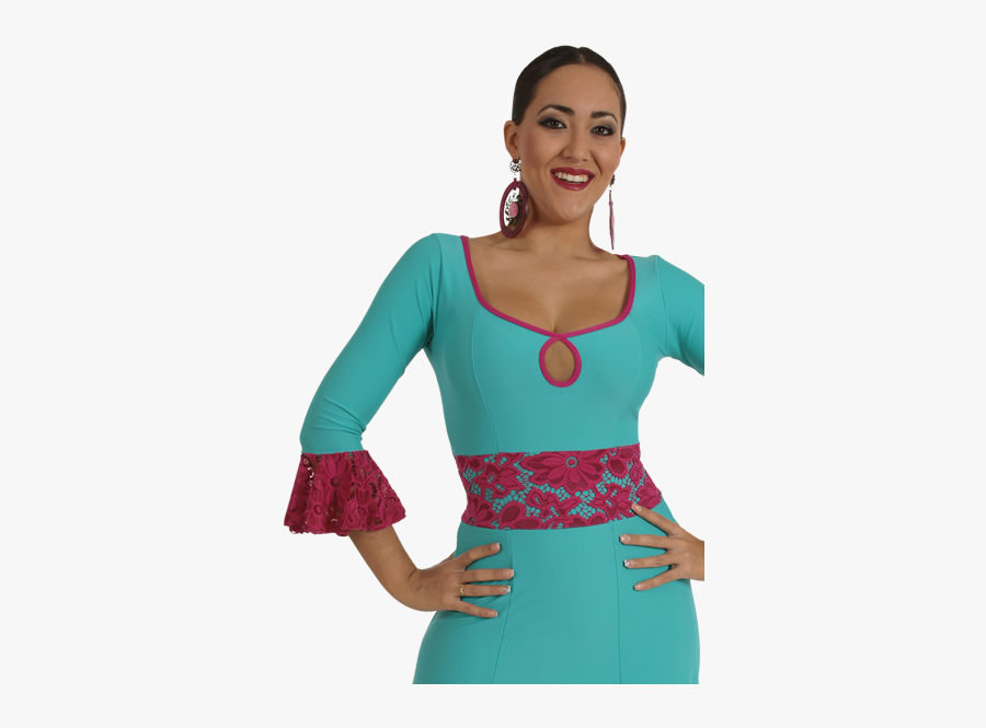 Clip Art Flamenco - Robes Flamenco Pour Sevillanes, Transparent Clipart