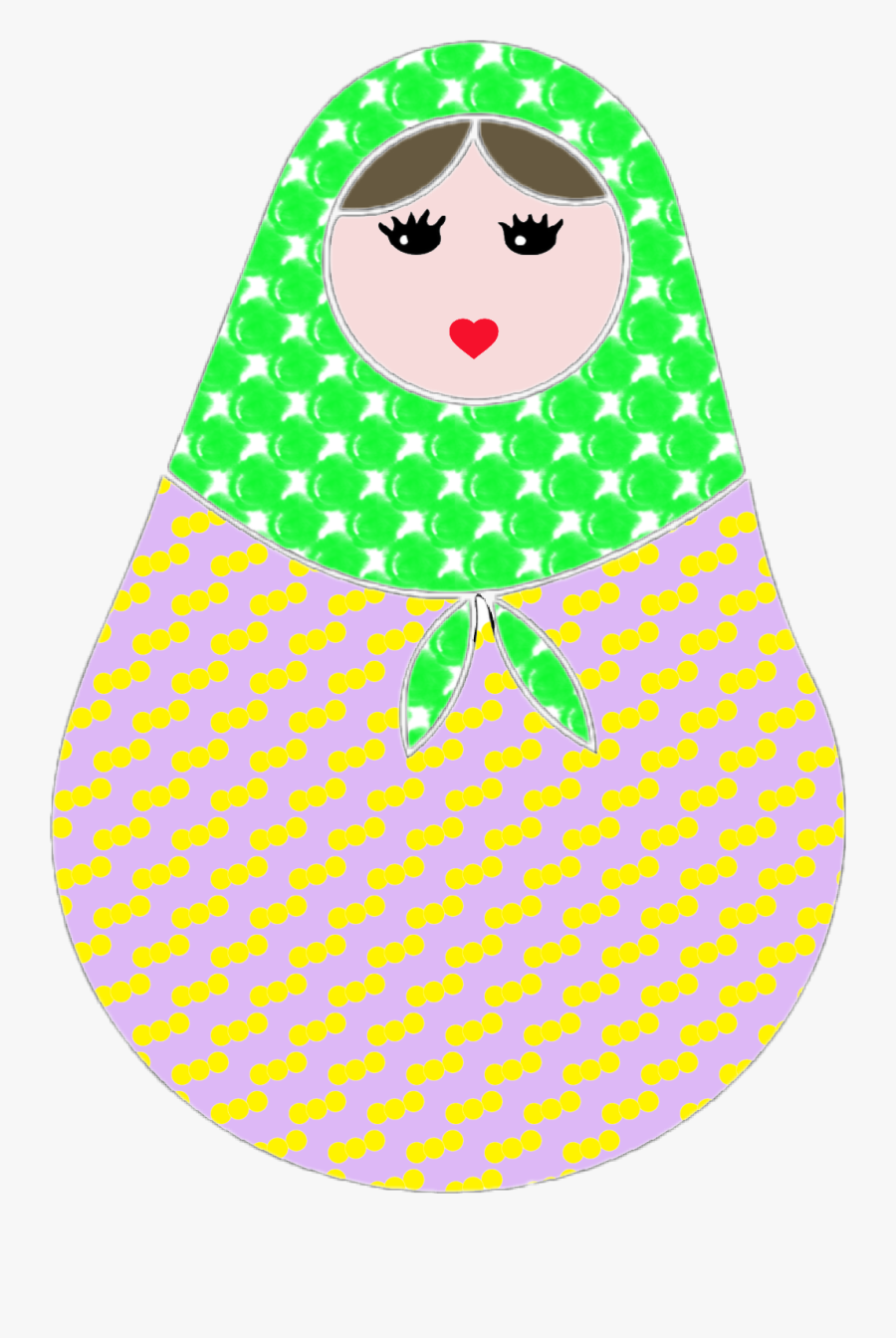 #russiandoll #doll #russian #sticker, Transparent Clipart