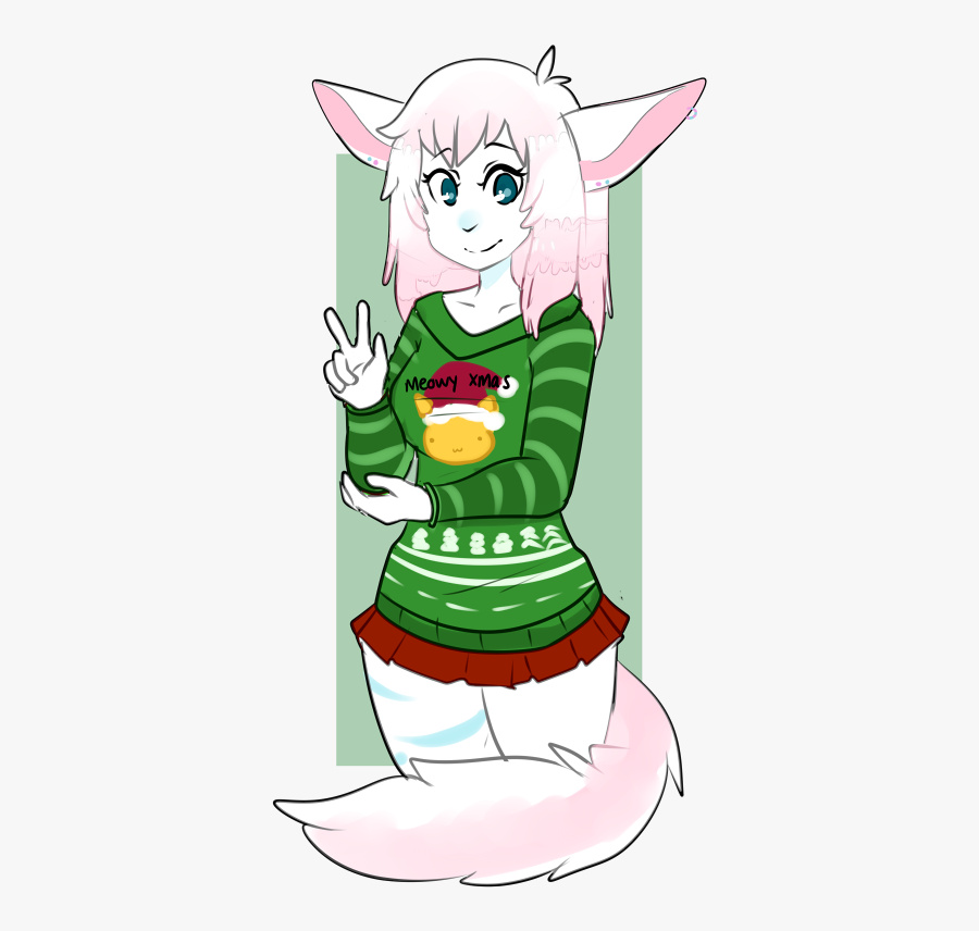 Sophie Christmas Jumper - Cartoon, Transparent Clipart