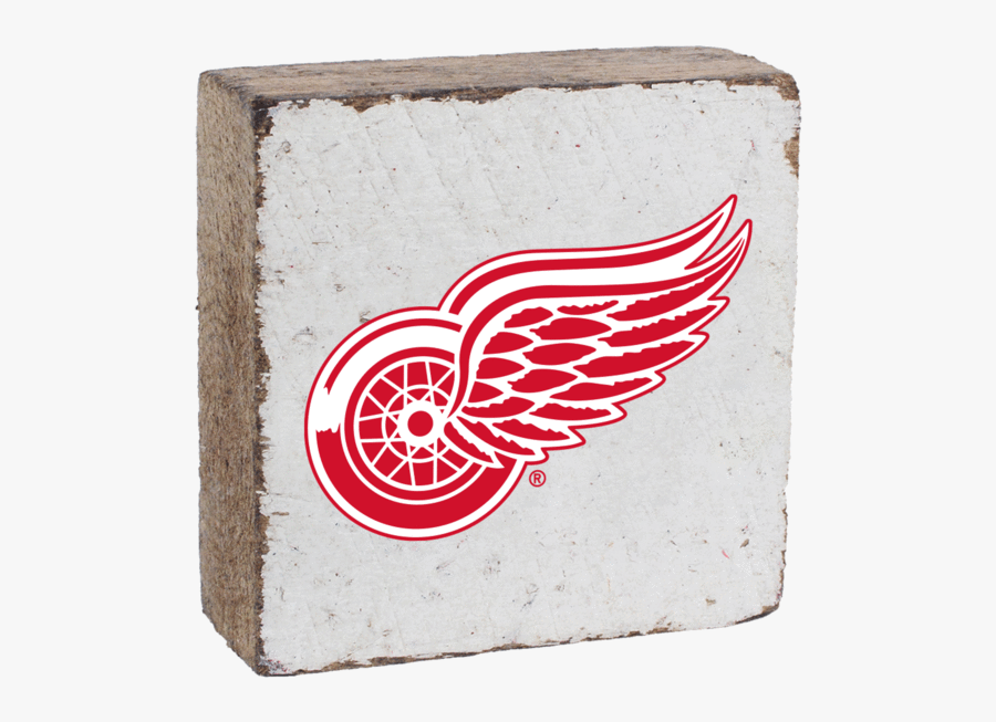 Detroit Red Wings Rustic Block - Detroit Red Wings Logo Gif, Transparent Clipart