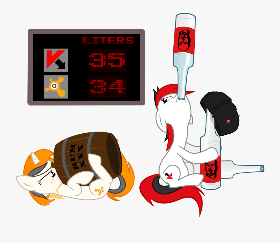 Anti Virus, Artist Needed, Avast, Barrel, Bottle, Drinking - Cartoon, Transparent Clipart