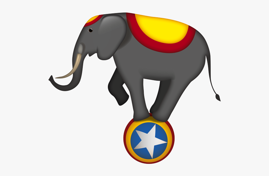 Indian Elephant, Transparent Clipart