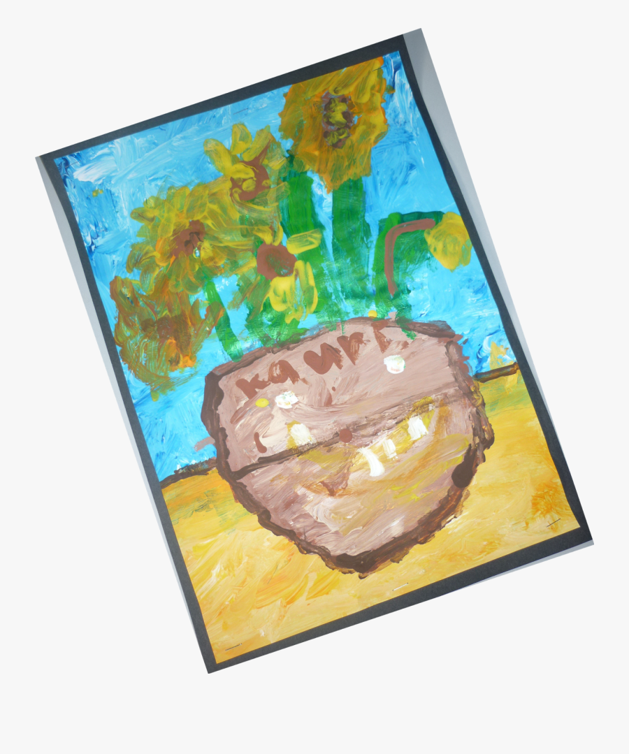 We Used Paintings By Vincent Van Gogh To Inspire Our - Child Art, Transparent Clipart