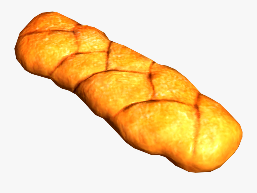 Skyrim Braided Bread, Transparent Clipart