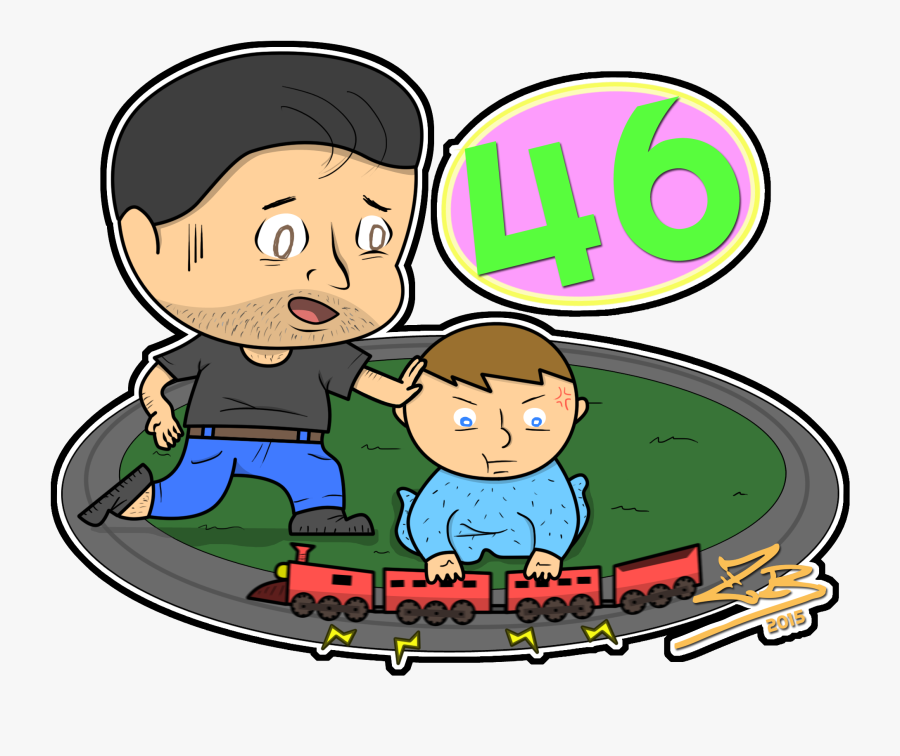 Happy Birthday Dad - Cartoon, Transparent Clipart