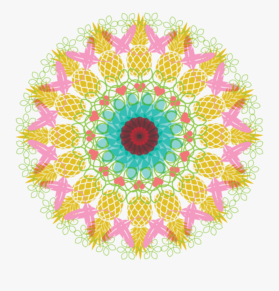 Kaleidoscope Clip Art, Transparent Clipart