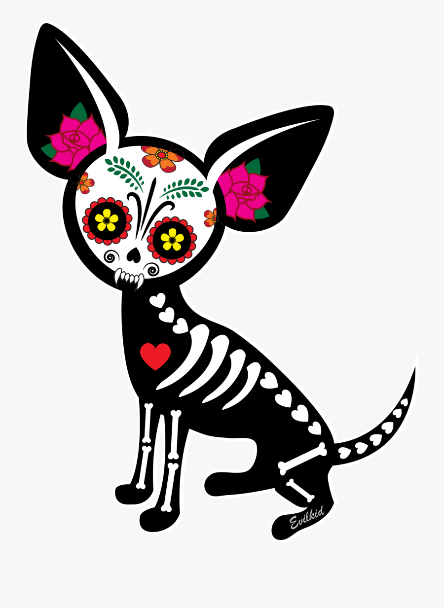 Dia De Muertos Stickers, Transparent Clipart