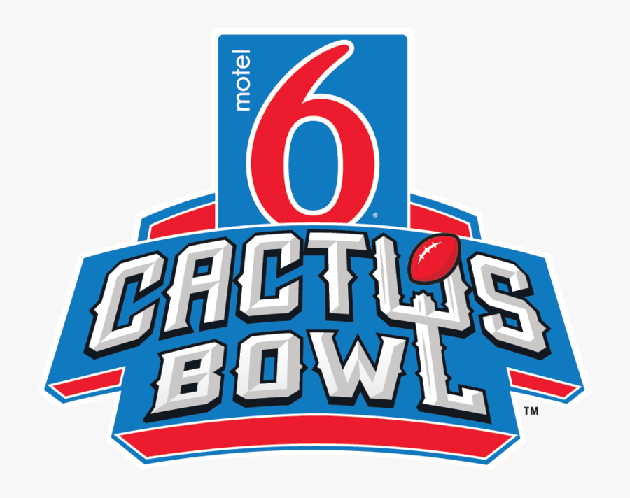 7 - 15 P - M - , Cactus Bowl - - Cactus Bowl 2016 Clipart - Motel 6 Cactus Bowl Logo, Transparent Clipart