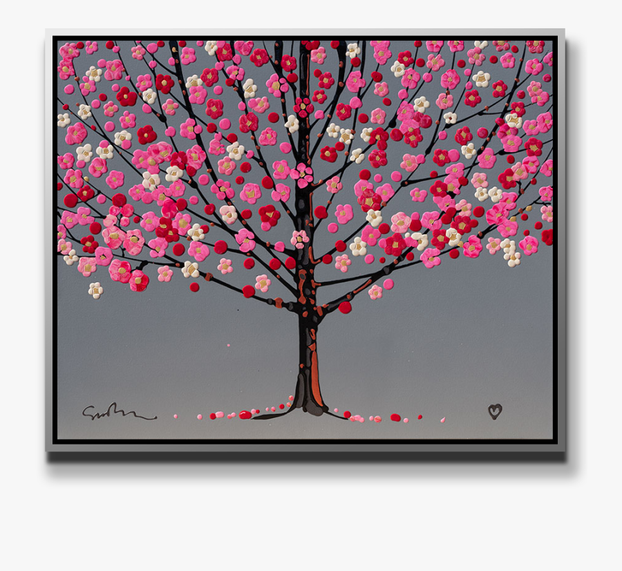 Happy Little Flowers - Cherry Blossom, Transparent Clipart