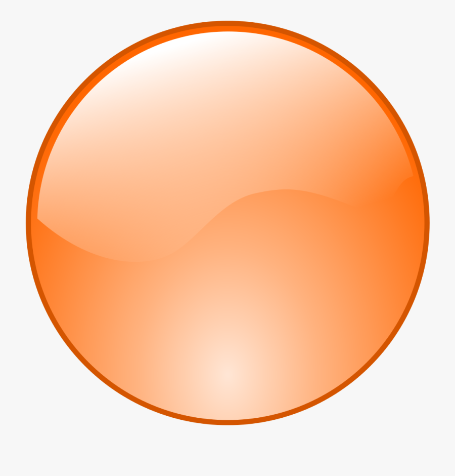File Button Icon Orange Svg Wikipedia Filebutton - Orange Button Png, Transparent Clipart