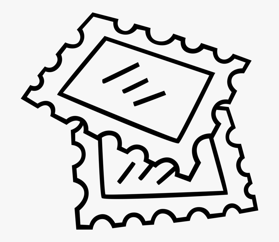 Briefmarken Clipart, Transparent Clipart