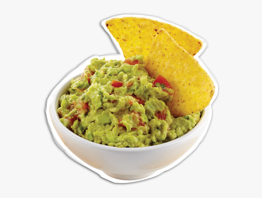 Guacamole And Chips White Background , Free Transparent Clipart