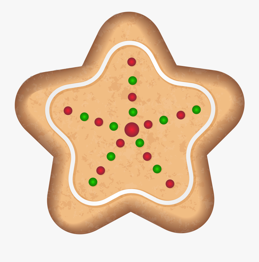 Christmas Gingerbread Cookie Png Clip Art, Transparent Clipart