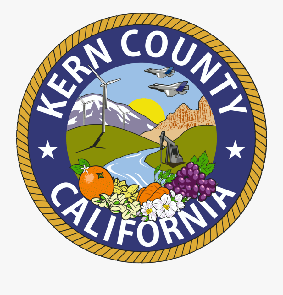 Kern County Seal, Transparent Clipart