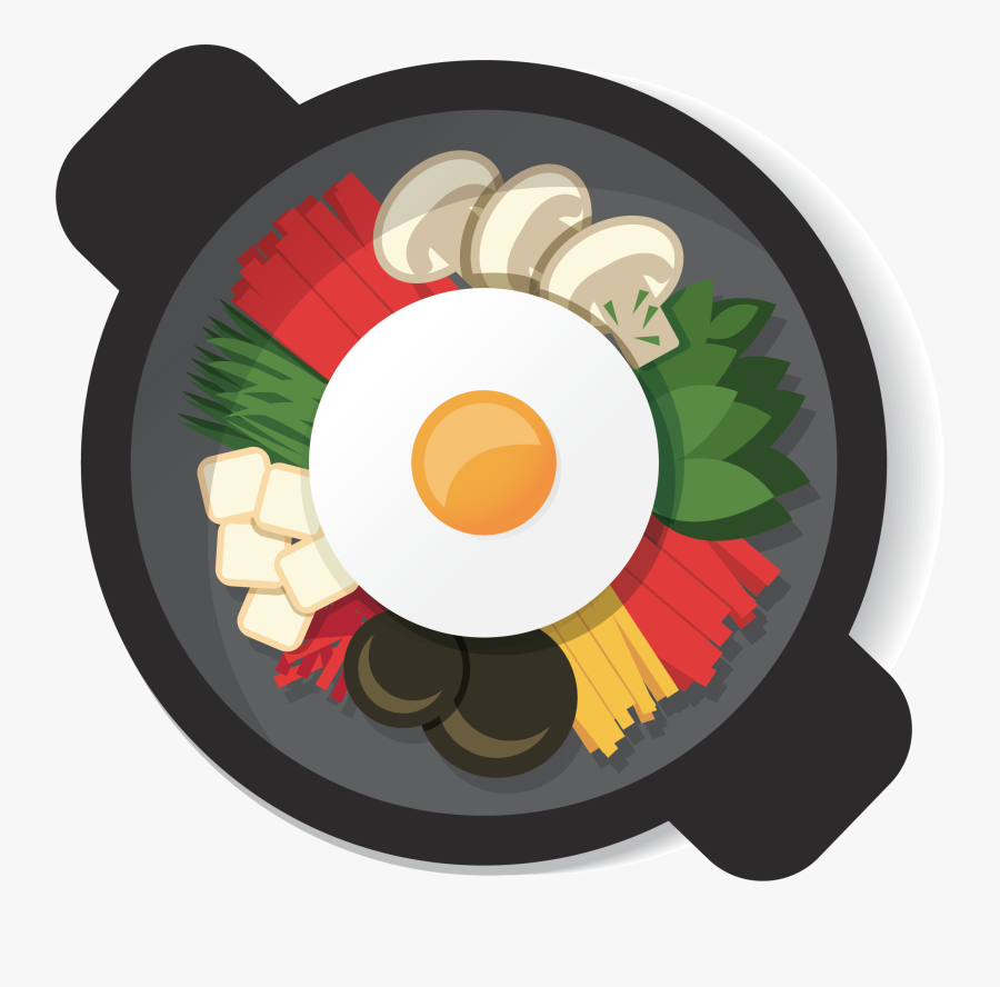 Korea Food Infographic Illustration - Korean And Filipino Food, Transparent Clipart