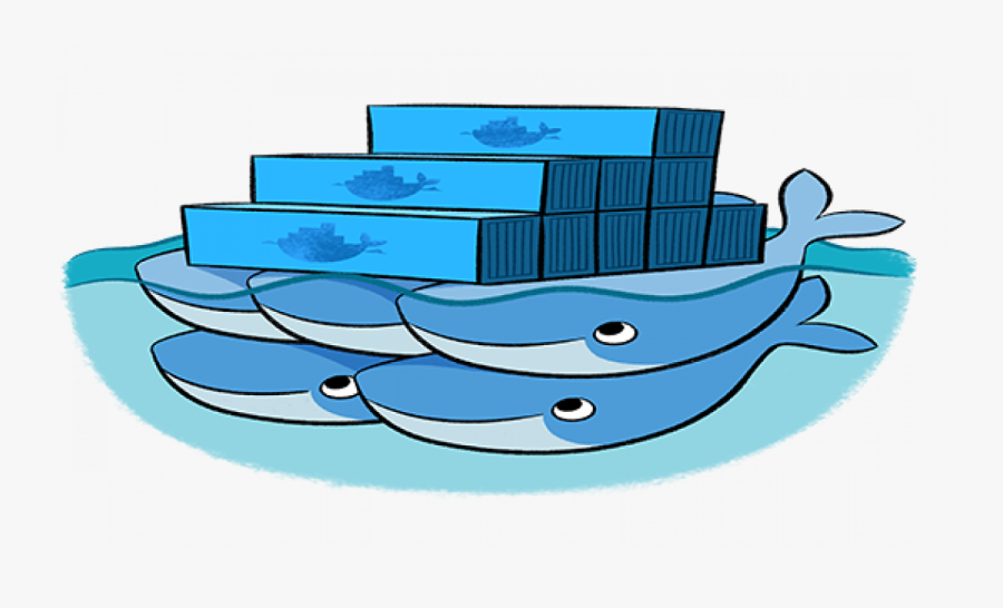 Docker Swarm Logo Svg, Transparent Clipart