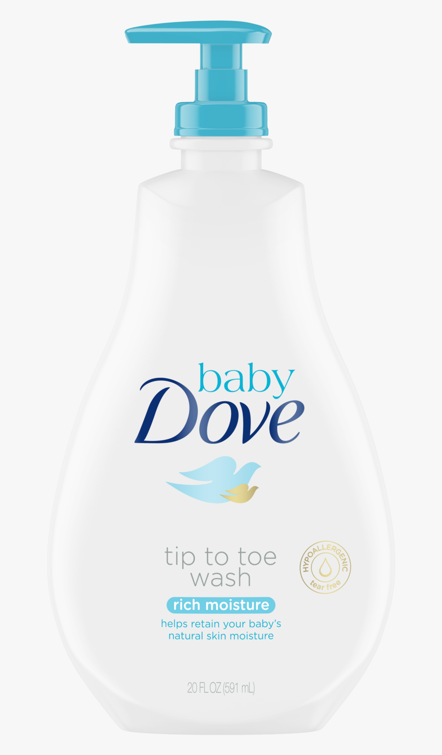 Dove Top To Toe Wash, Transparent Clipart