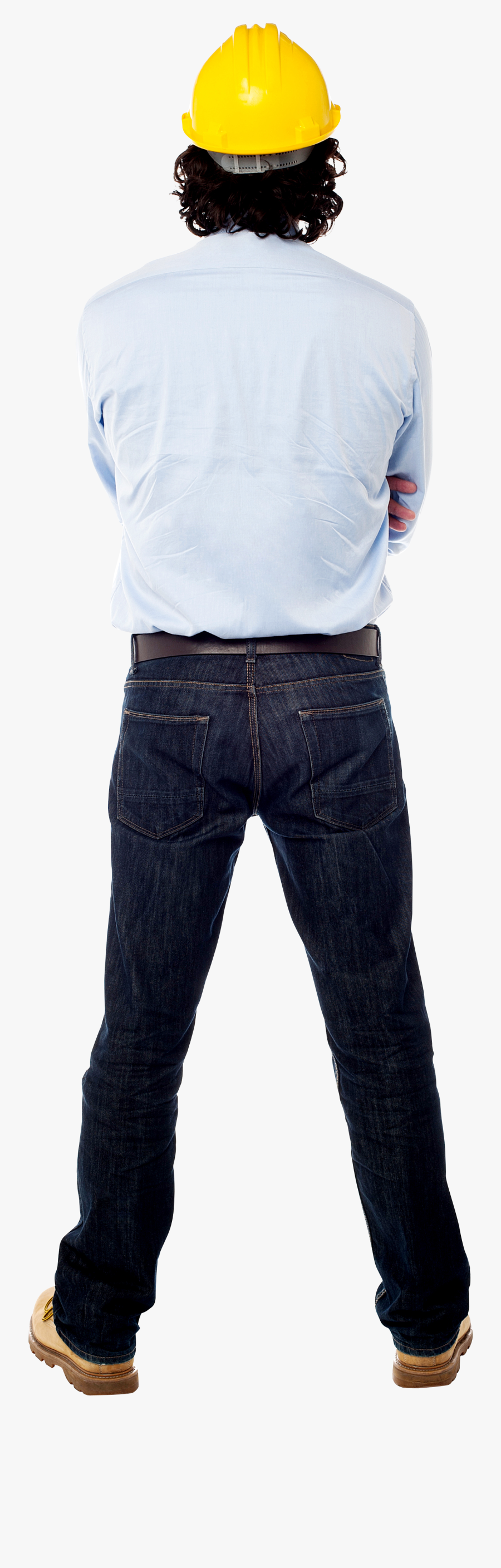 Engineer Pose, Transparent Clipart