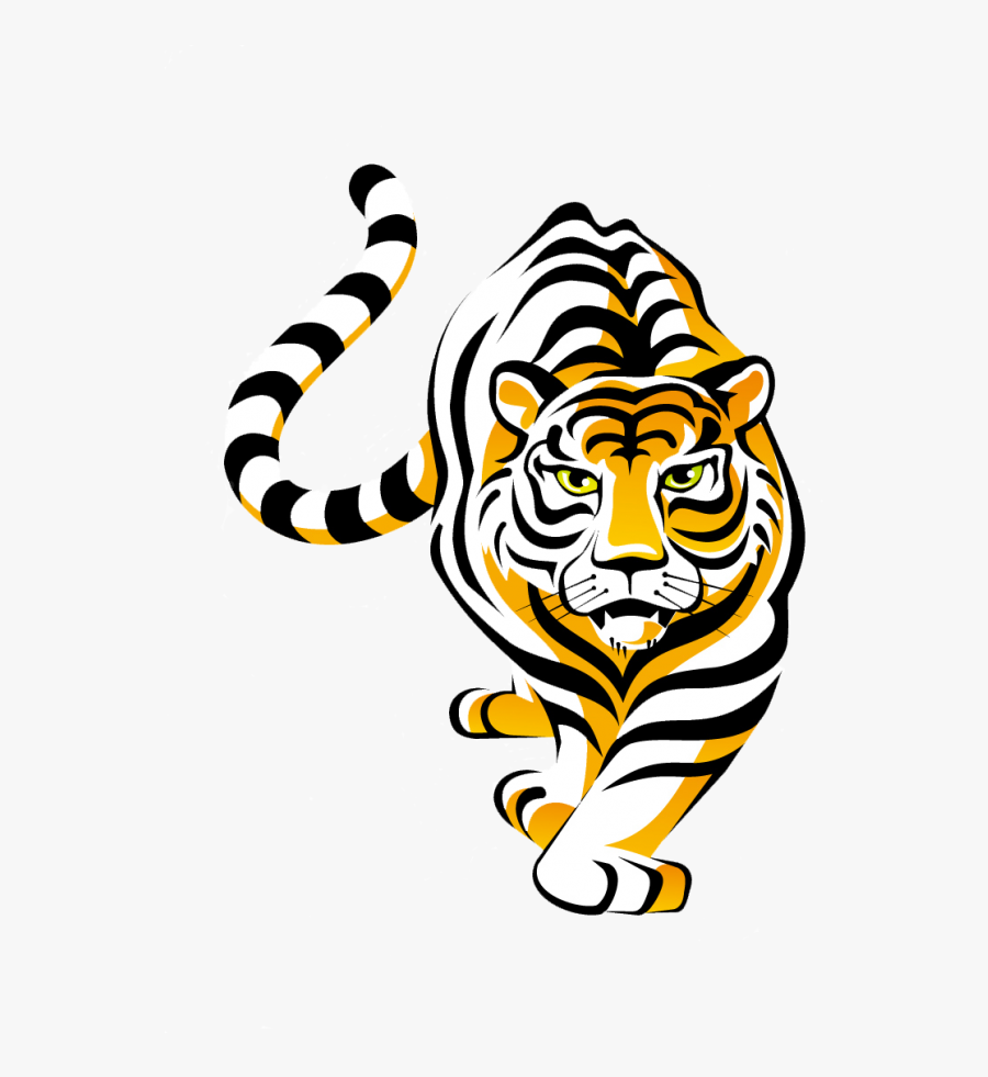 Transparent Tiger Vector Png, Transparent Clipart