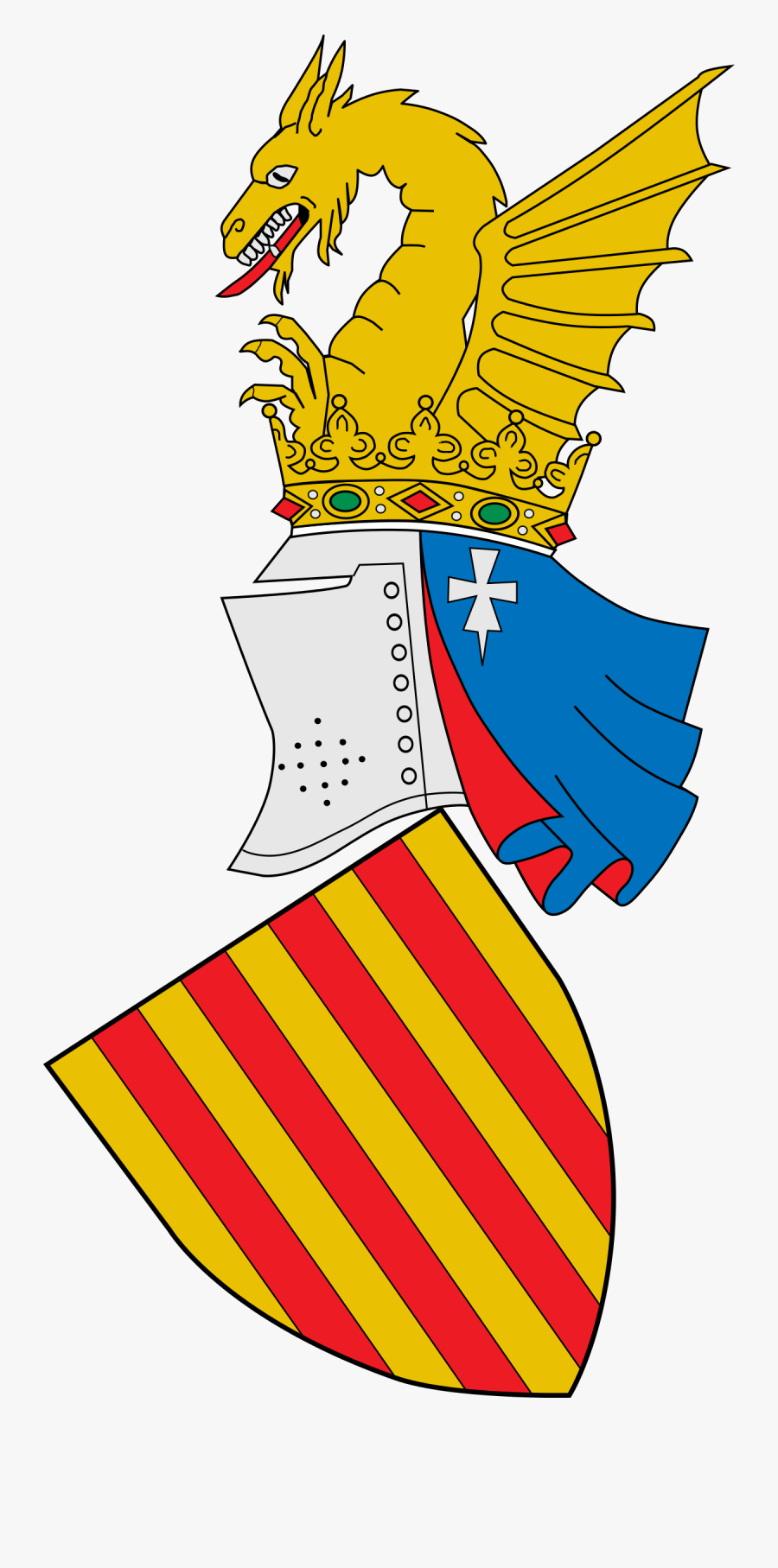 Escudo De La Comunidad Valenciana, Transparent Clipart