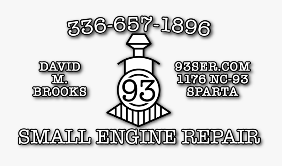 93 Small Engine Repair - Circle, Transparent Clipart