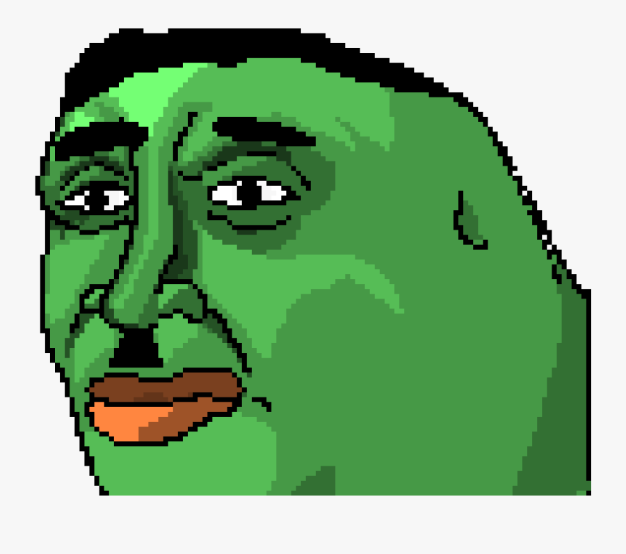 Sad Pepe, Transparent Clipart