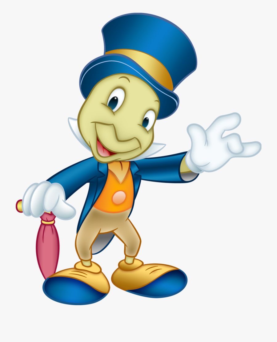 Cricket Clipart Grillo - Jiminy Cricket Png, Transparent Clipart